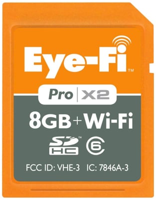 eye-fi pro x2 holiday gift