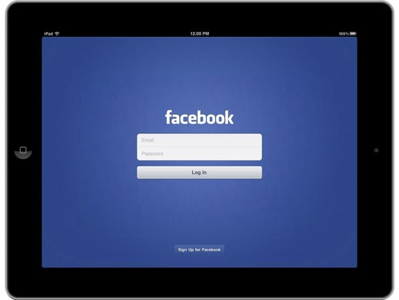 Facebook for iPad