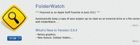 FolderWatch Retina display