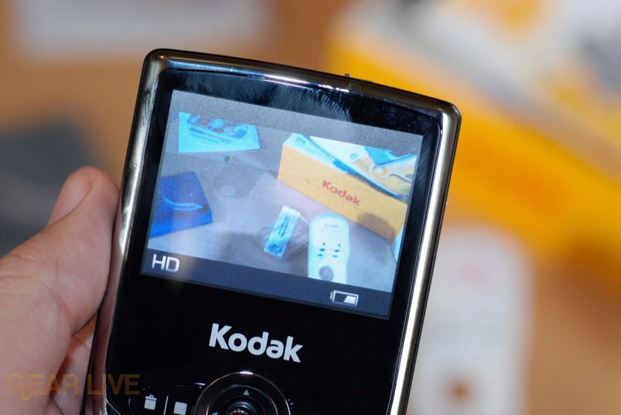 Kodak Zi6 HD video recording