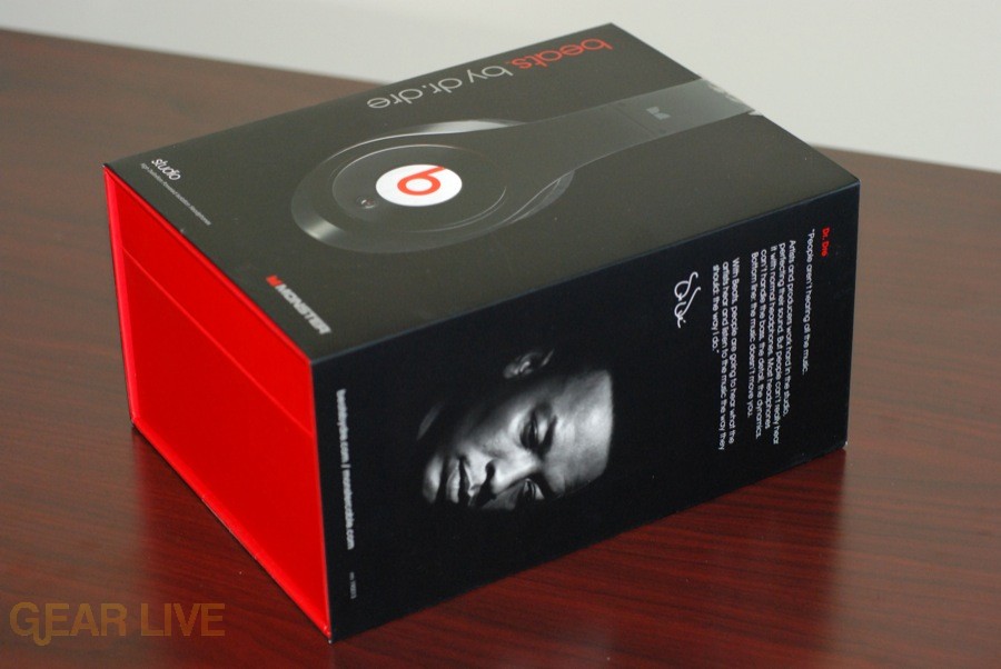 Beats by Dr. Dre box diagonal Beats by Dr. Dre Headphones Unboxing