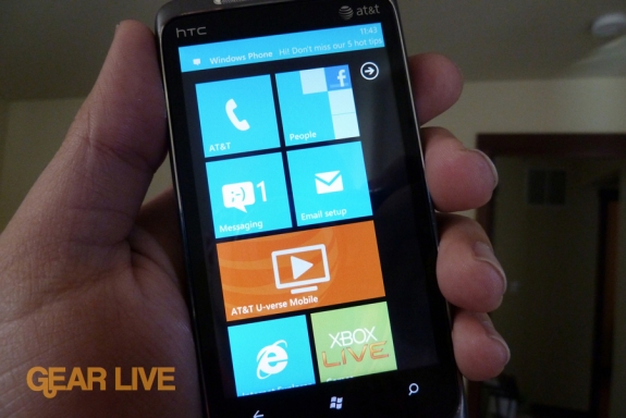 windows phone 7 review