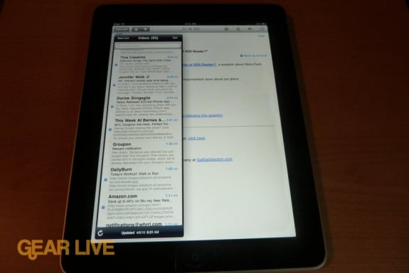 iPad Mail review