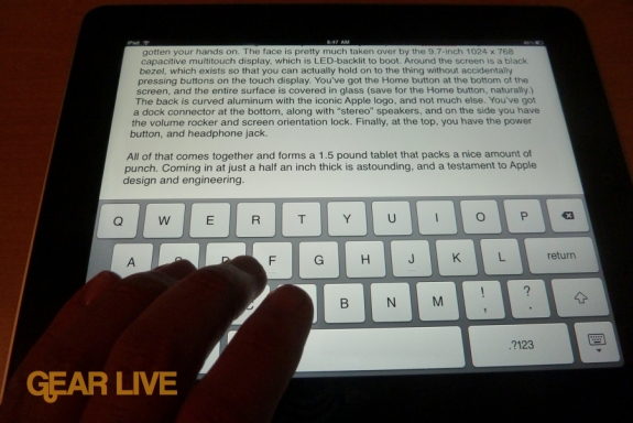 iPad Pages review