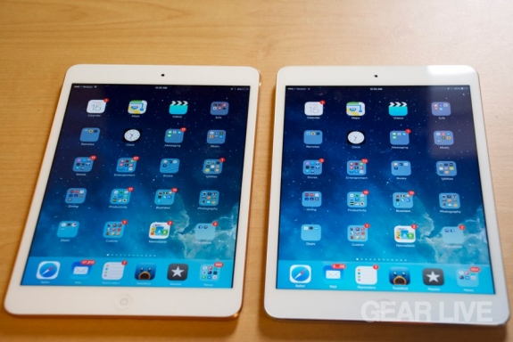 iPad mini vs iPad mini with Retina display