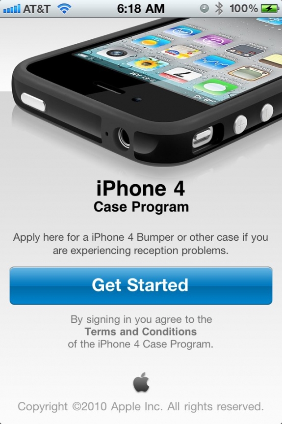 iphone 4 cases. iPhone 4 Case Program start