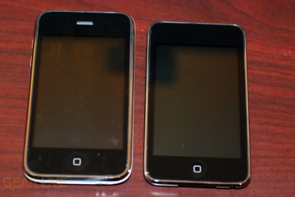 ipod touch 3g. iPod touch 2G vs iPhone 3G