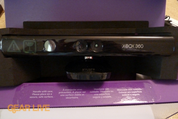 Kinect review in box