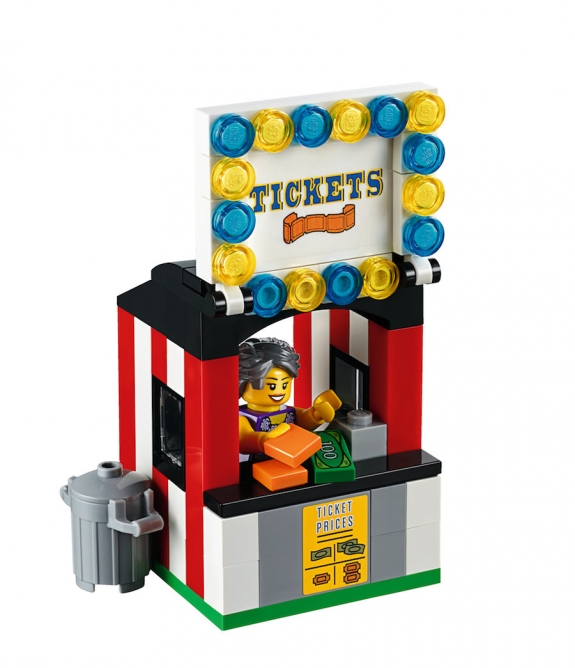 lego fairground mixer 10244 ticket booth