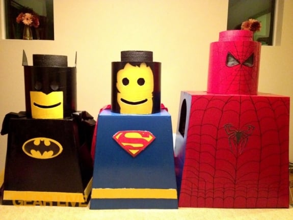 LEGO Superhero Halloween Costumes