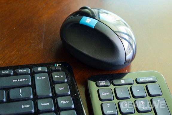 Microsoft Sculpt ergonomic mouse
