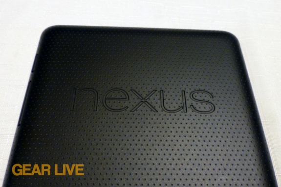 Nexus 7 soft touch back