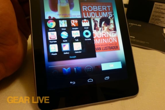 Nexus 7 Google Apps review