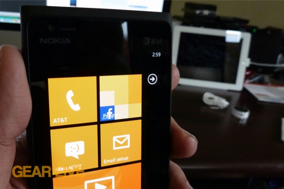 Nokia Lumia 900 black