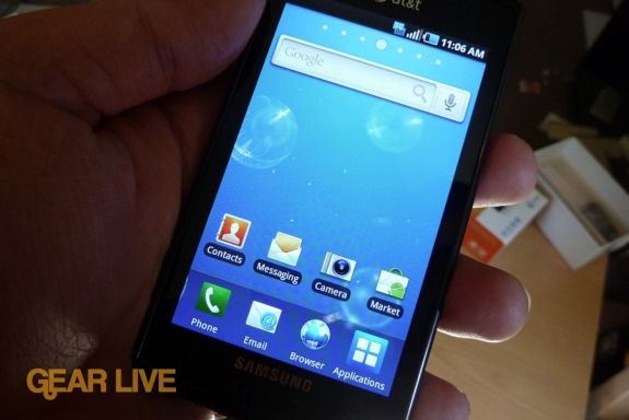 Samsung Captivate review