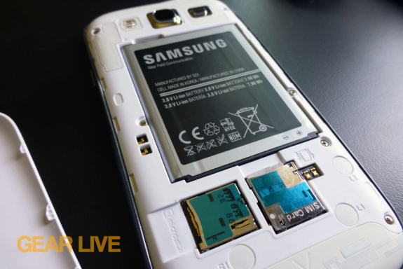 Samsung Galaxy S III battery review