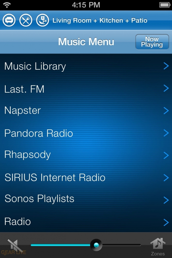  availability of Sonos Controller for iPhone and iPod touch, for free.