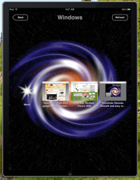 Wormhole Remote window selector