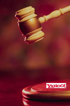 Yahoo under gavel