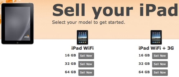 Get cash for iPad trade in