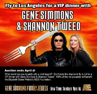 Gene Simmons and Shannon Tweed