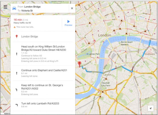 Google Maps 2.0 iOS