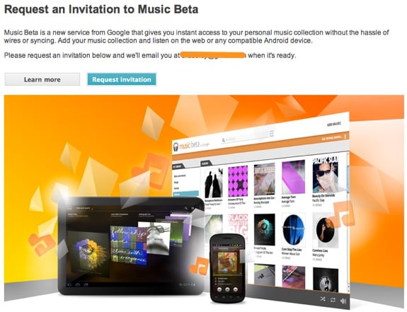 google music beta invite