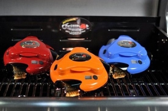 Grillbot grill cleaning robot