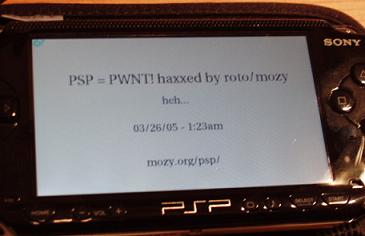 Hacked PSP