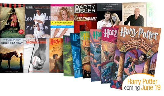 Harry Potter Amazon Kindle Lending Library