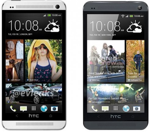 HTC One Black and White