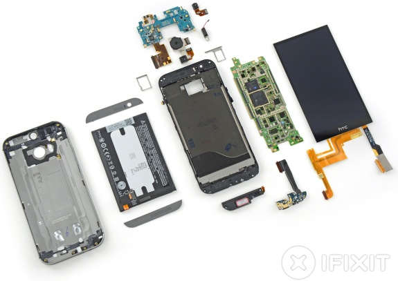 HTC One M8 teardown