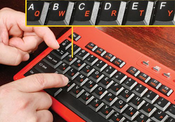 Hunt-and-Peck Keyboard