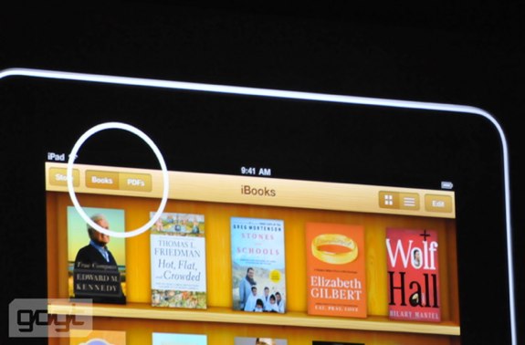 iBooks PDF support