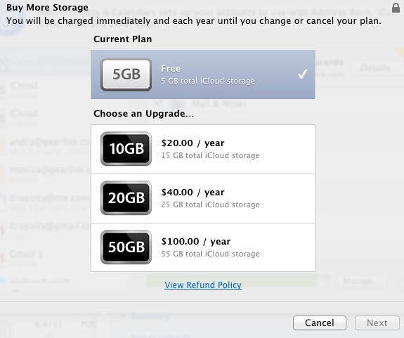 microsoft cloud storage pricing