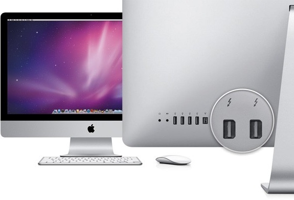 iMac Thunderbolt ports