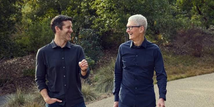 tim cook and john ternus apple ceo