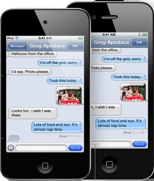 iOS 5 imessage