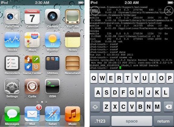 iOS 5 RedsnOw jailbreak