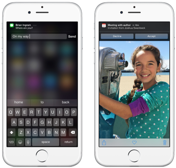 ios 8 notifications