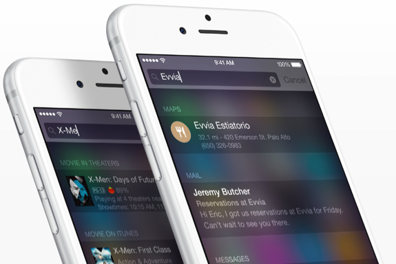 ios 8 spotlight