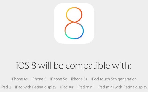 iOS 8 compatibility