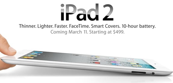 iPad 2 March 25 launch