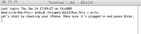 iPhone 1.1.3 jailbreak OS X