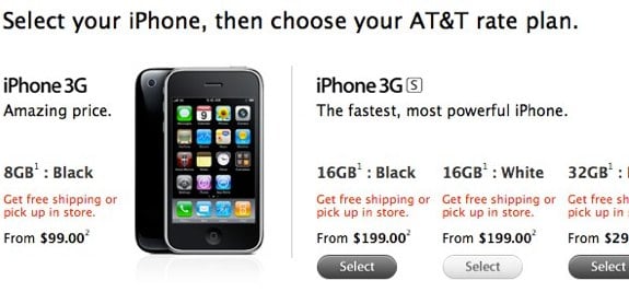 iPhone 3G discontinued