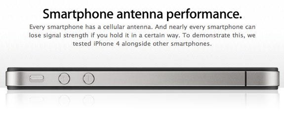 iPhone 4 antenna performance