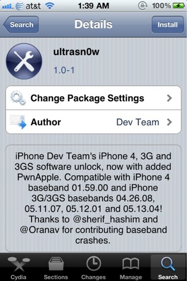 iPhone 4 unlock