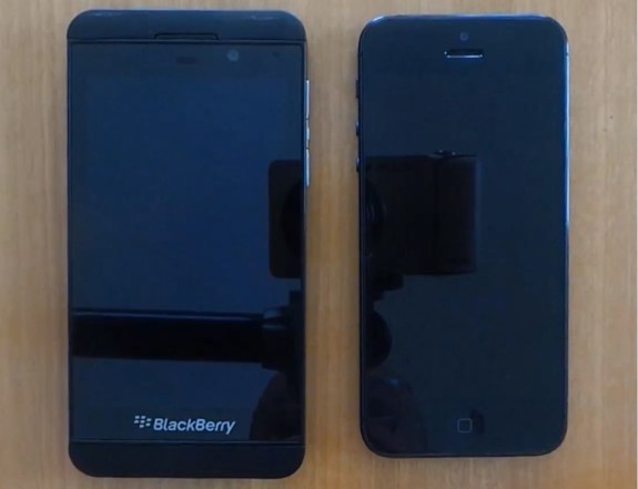 iPhone 5 vs BlackBery Z10