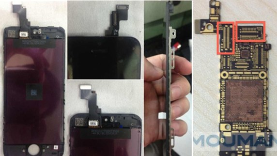 iPhone 5S leaked parts