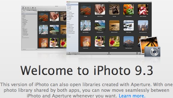 Unified Library iPhoto Aperture